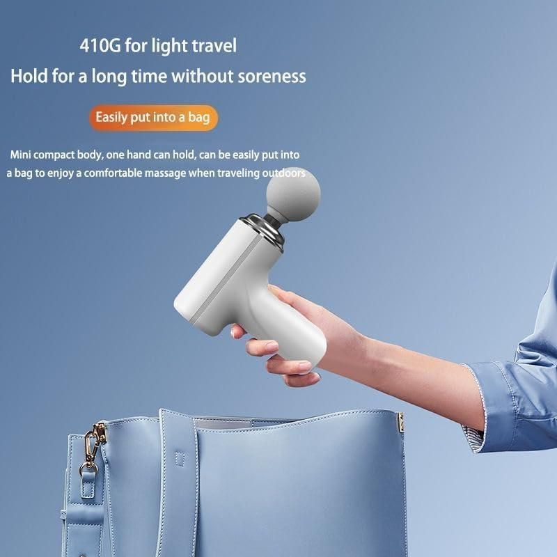 Portable Deep Tissue Percussion Massager for Back, Shoulder, Legs & Full-Body Muscle Pain Relief Therapy