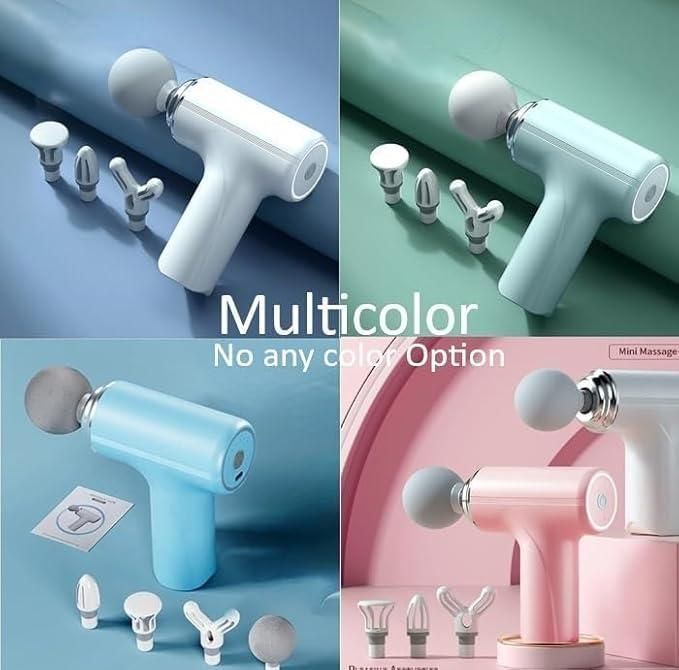 Portable Deep Tissue Percussion Massager for Back, Shoulder, Legs & Full-Body Muscle Pain Relief Therapy